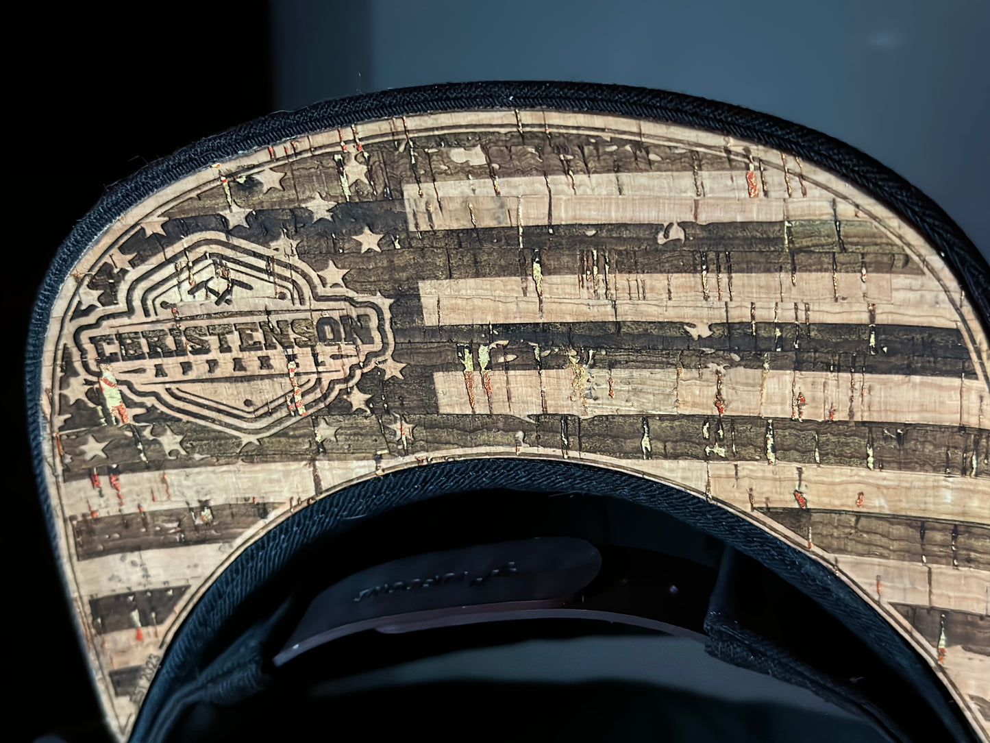 American Flag Flat Brim