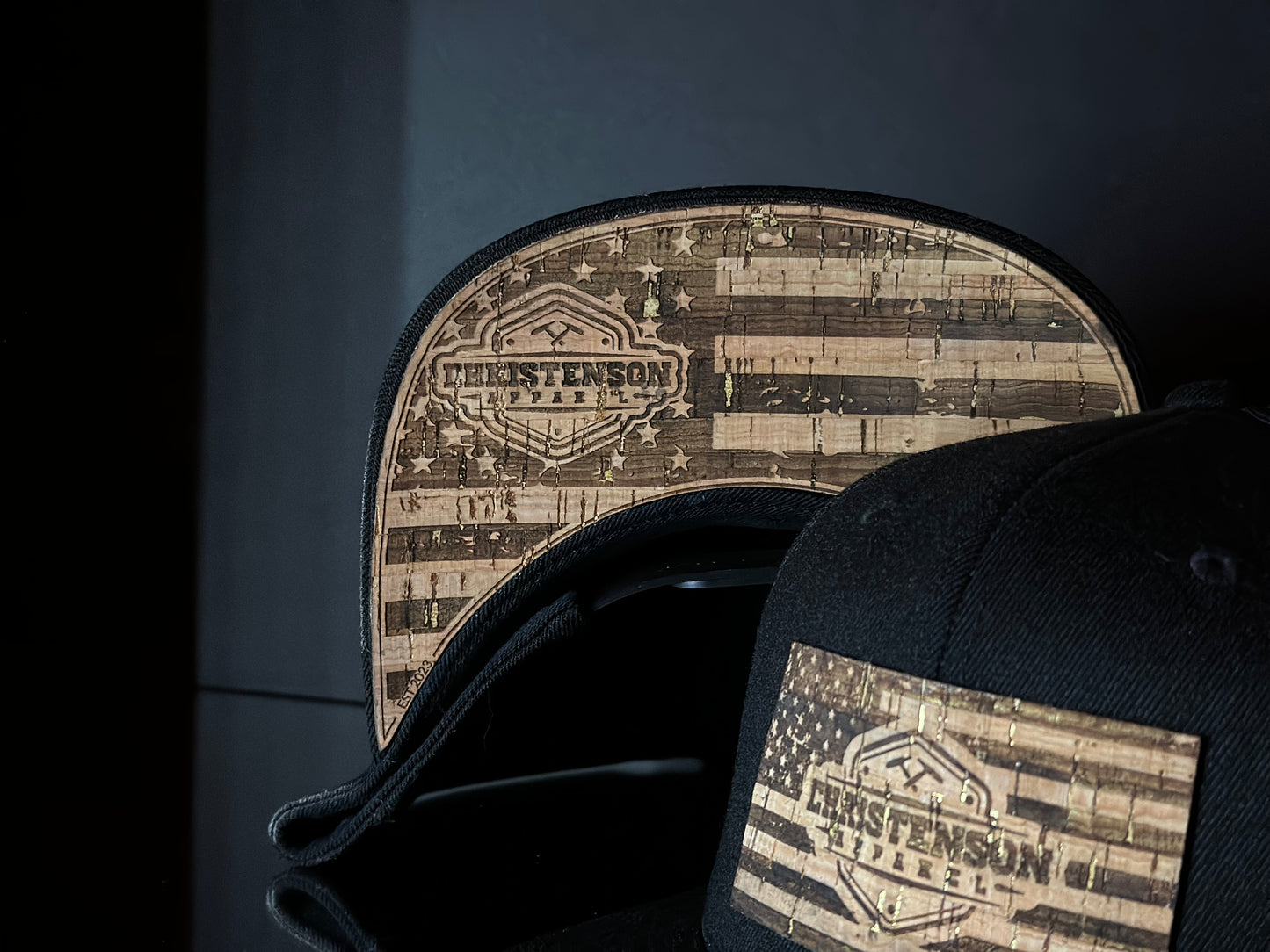 American Flag Flat Brim
