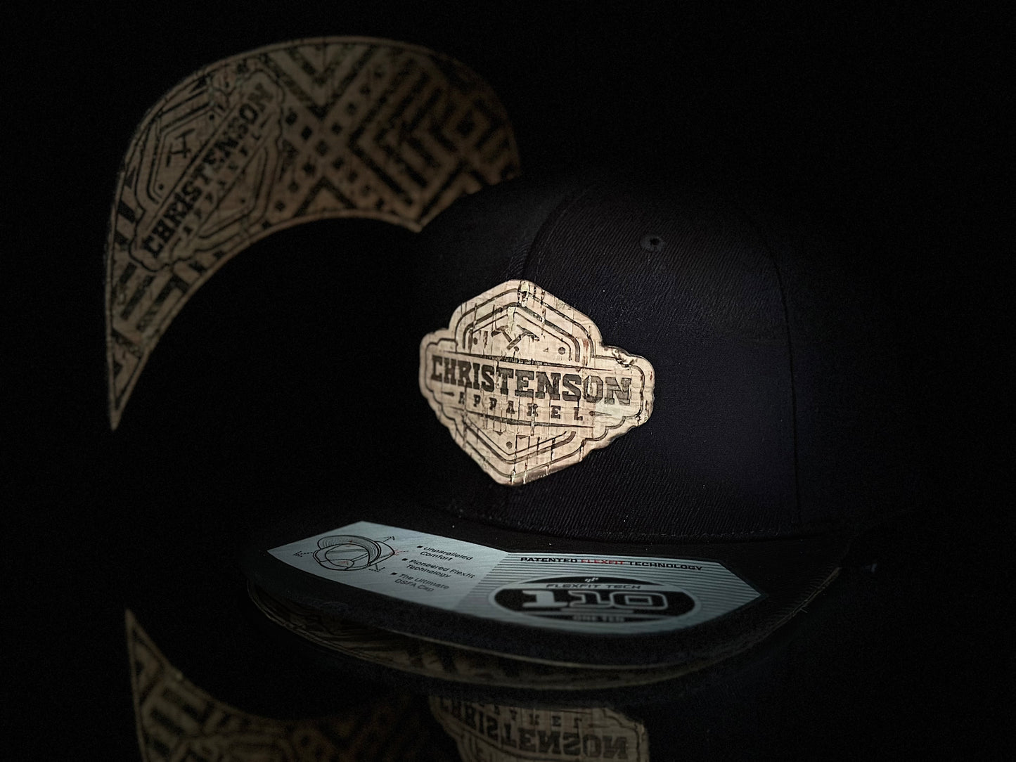 "Full Golden Cork" Flat Brim