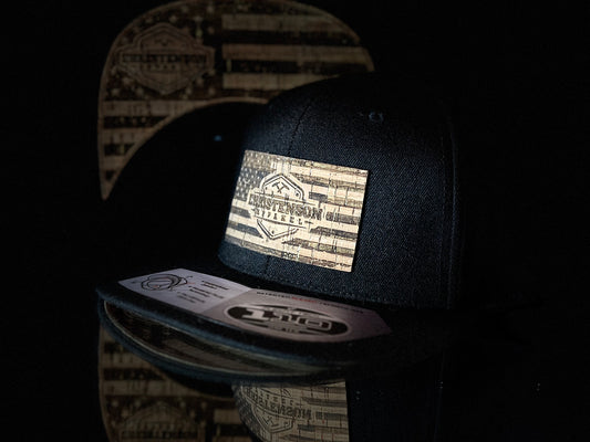 American Flag Flat Brim