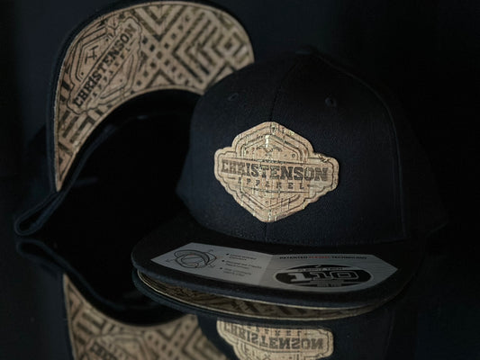 "Full Golden Cork" Flat Brim